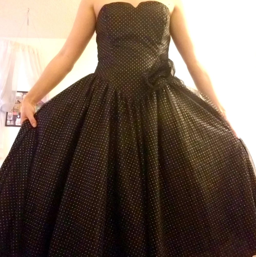 What's Up by Carol Black Sparkly Dress